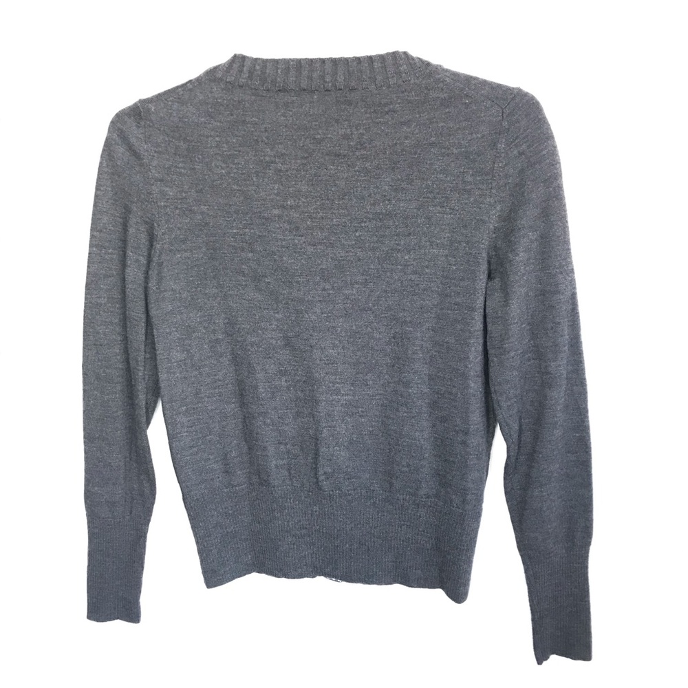 Banana Republic extra fine Italian merino wool cardigan Size SP - Picture 2 of 4